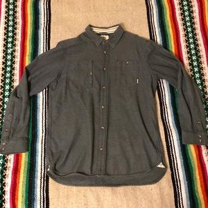 Vans Button Front Van Doren collection size large